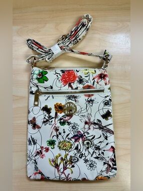 Dasein Floral Crossbody Bag